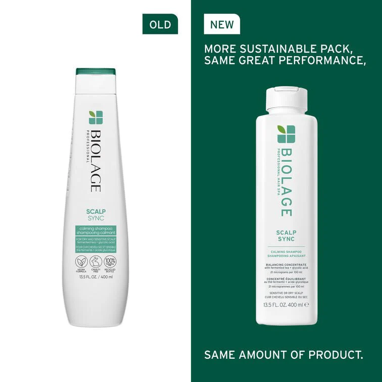 Biolage Scalp Sync Calming Shampoo 400ml - Image 2