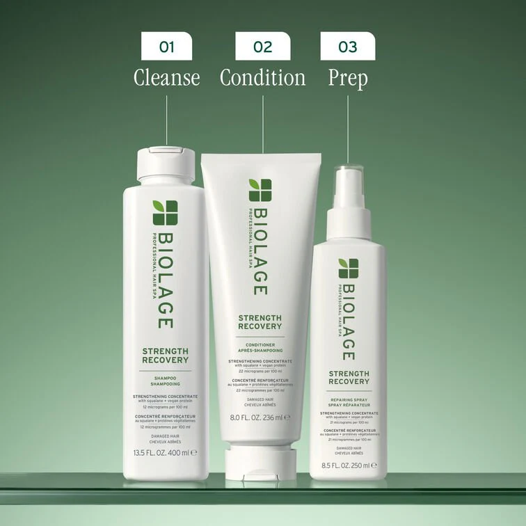Biolage Strength Recovery Shampoo 400ml - Image 11