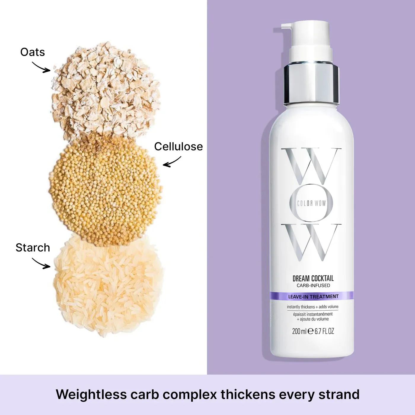 Color WOW Dream Cocktail Carb-Infused Leave-in Treatment 200ml - Image 3
