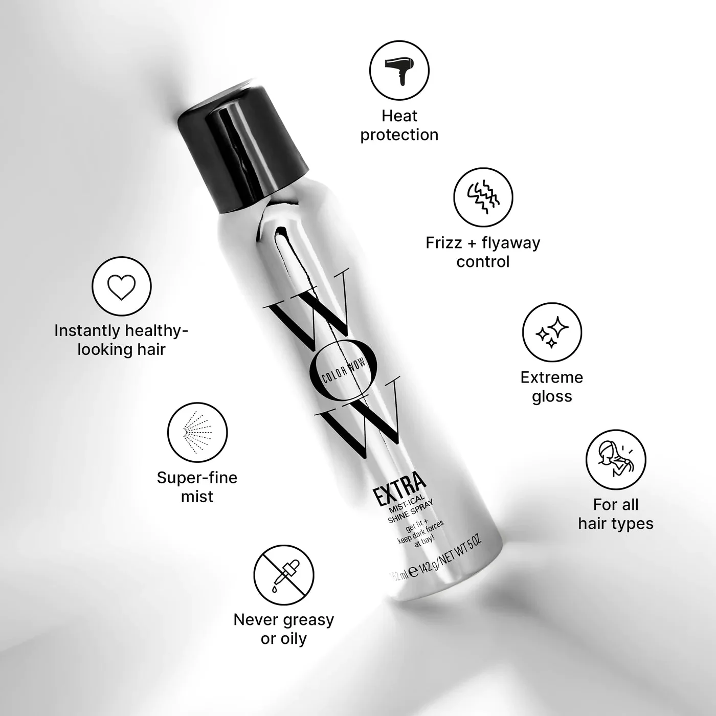 Color WOW Extra Mist-ical Shine Spray 162ml - Image 5