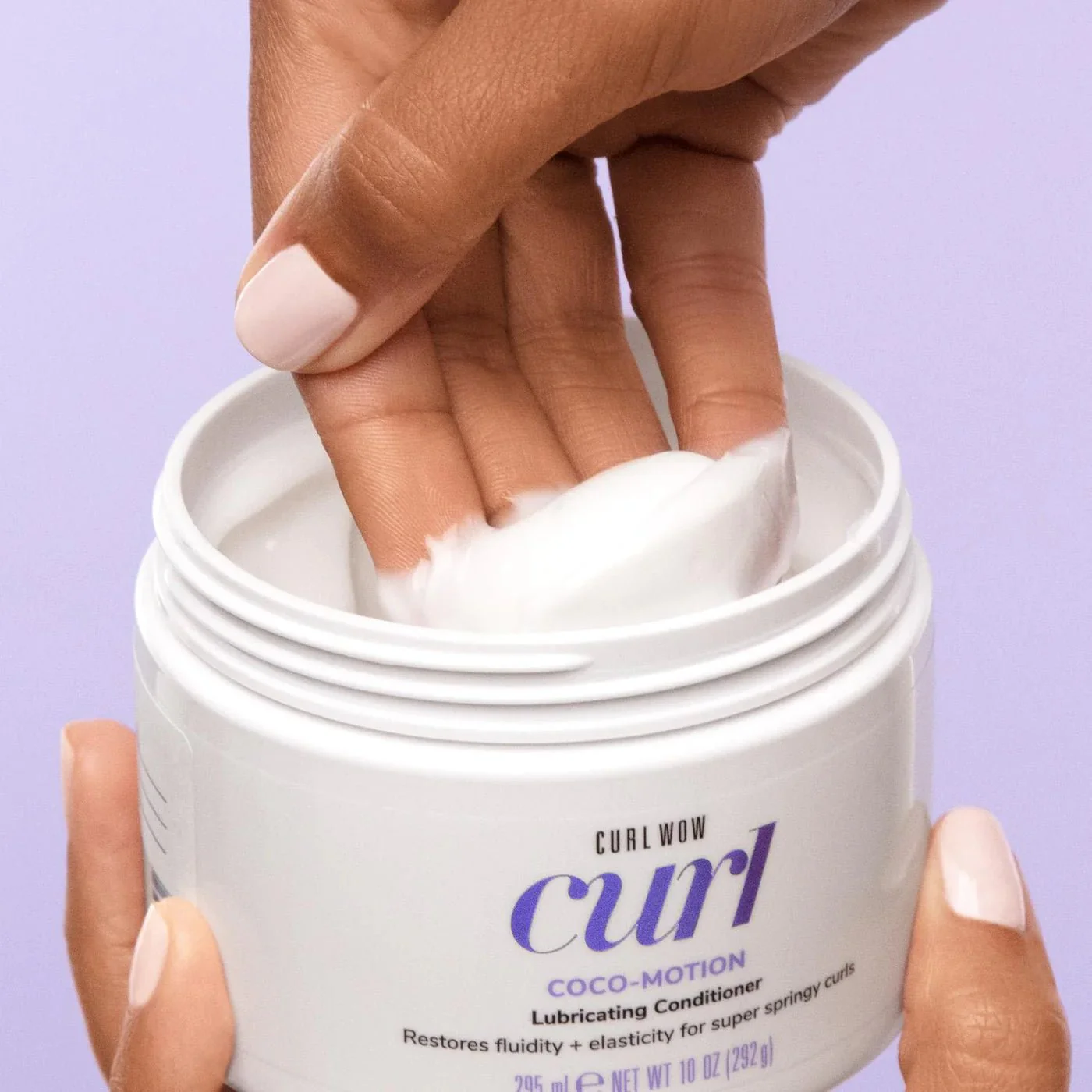 Curl WOW Coco-Motion Lubricating Conditioner 295ml - Image 2