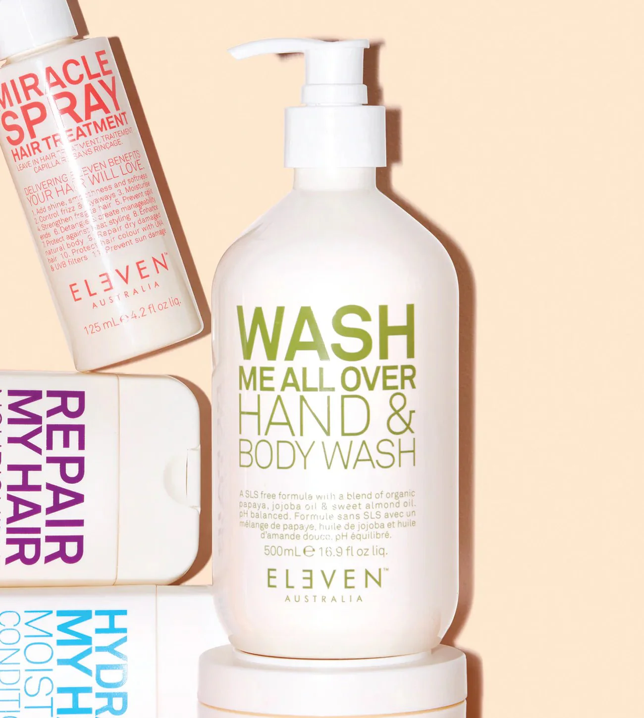 ELEVEN Wash Me All Over Hand & Body Wash 500ml - Image 6
