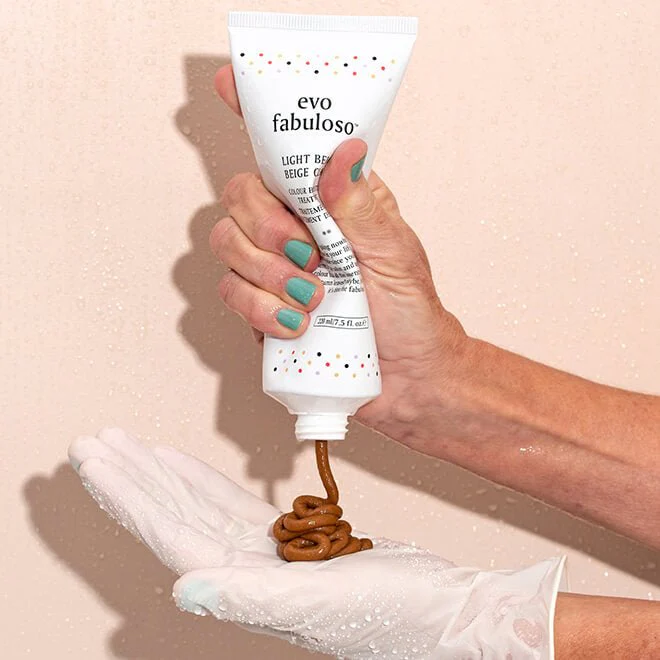 EVO fabuloso light beige colour boosting treatment 220ml - Image 5