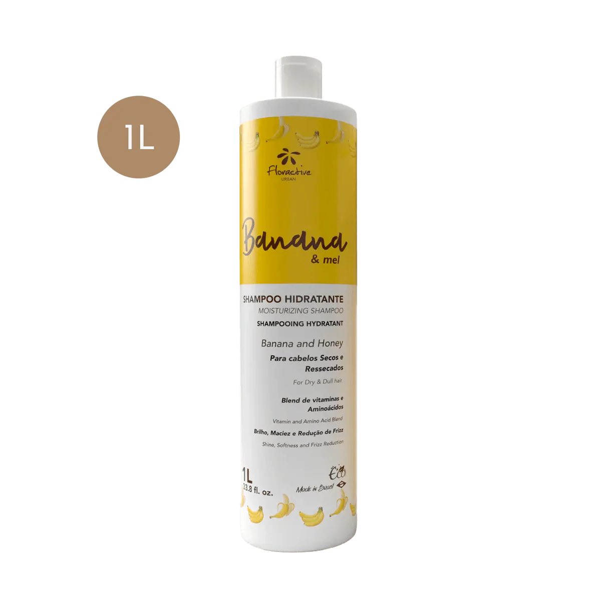 Floractive Banana & Honey Moisturising Shampoo 1L
