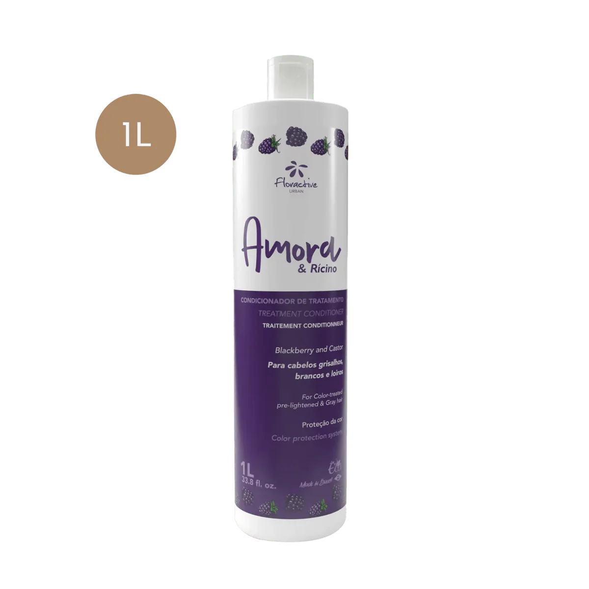 Floractive Blackberry & Castor Treatment Conditioner 1L