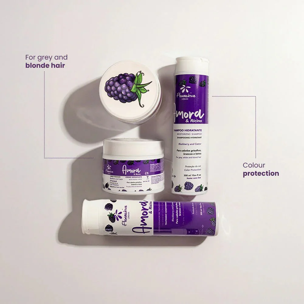 Floractive Blackberry & Castor Treatment Conditioner 1L - Image 2