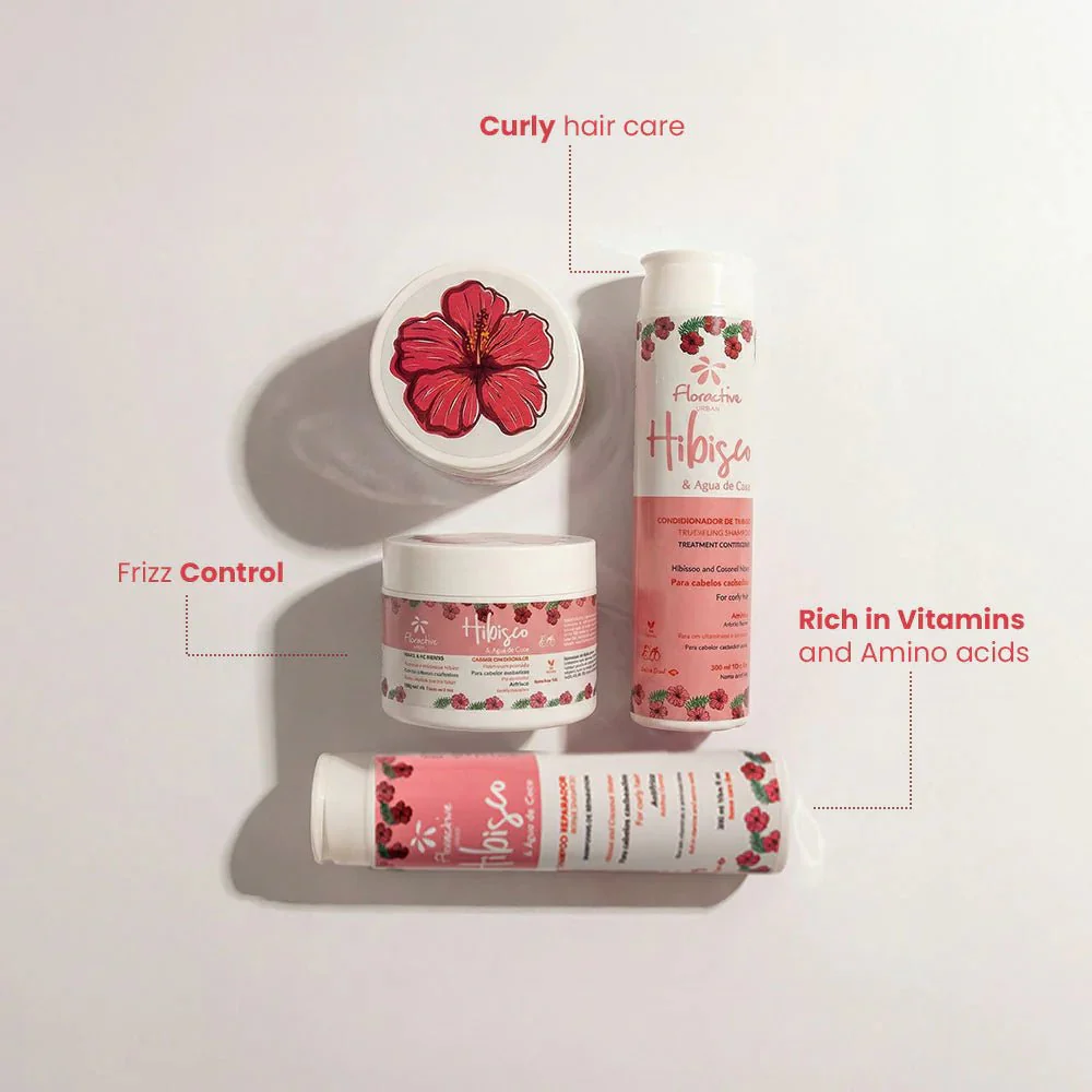 Floractive Hibiscus & Coconut Water Treatment Conditioner 1L - Image 2