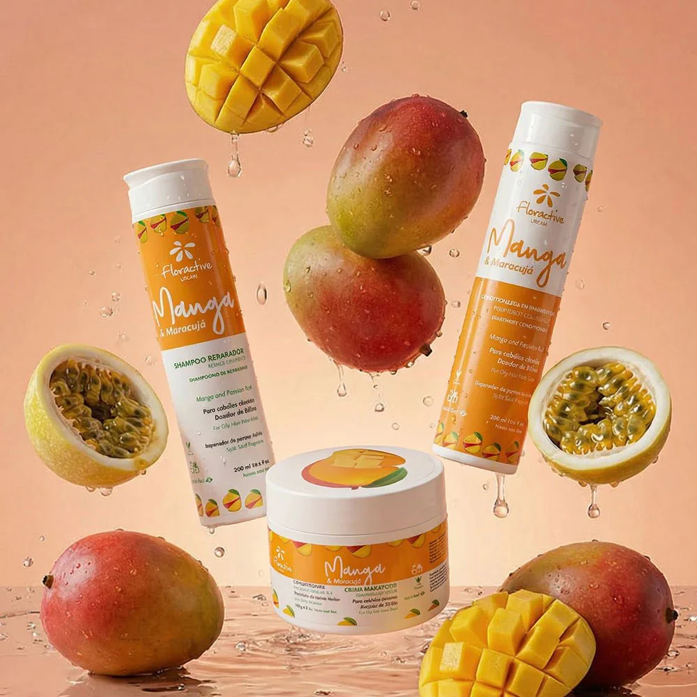Floractive Mango & Passion Fruit Repair Shampoo 1L - Image 3