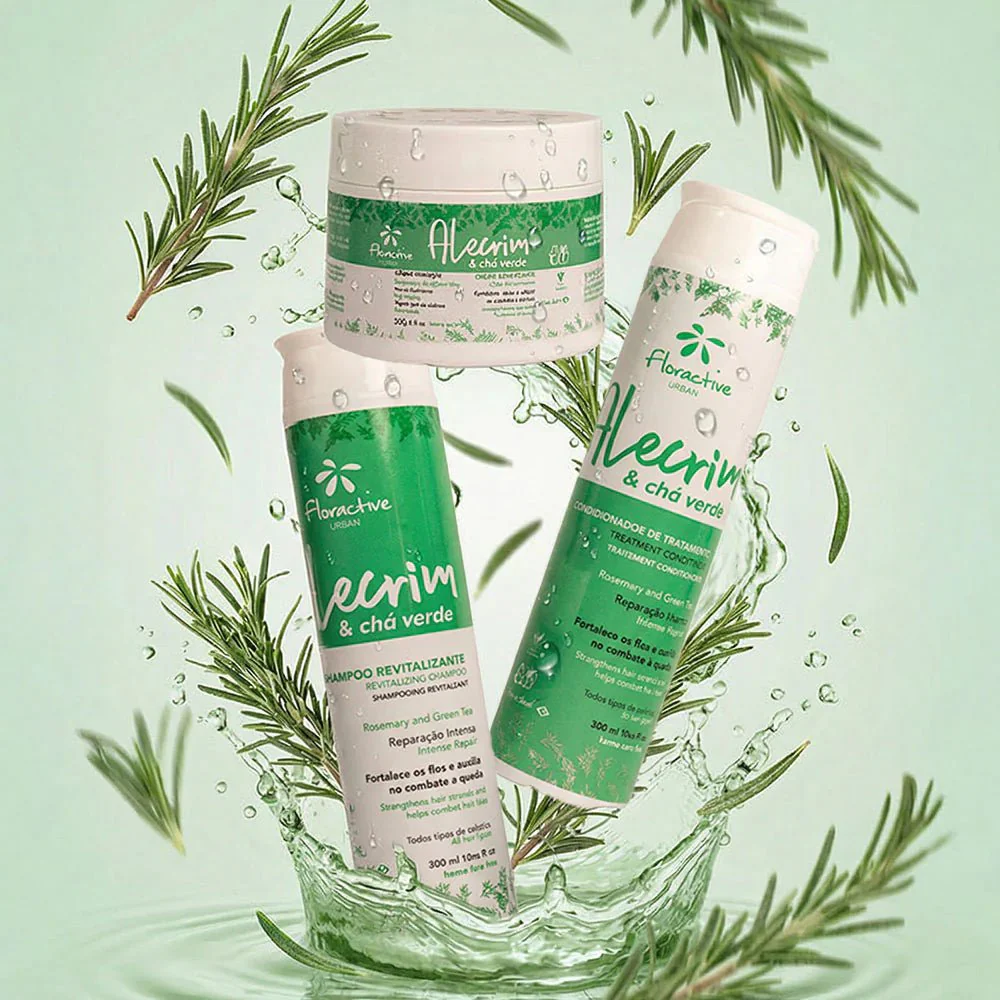 Floractive Rosemary & Green Tea Treatment Conditioner 1L - Image 3