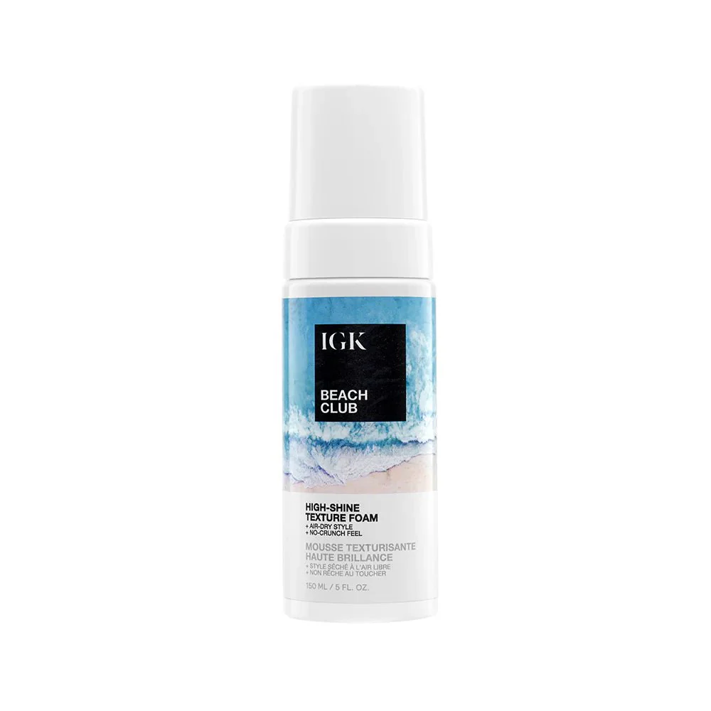 IGK Beach Club High-Shine Texture Foam 150ml