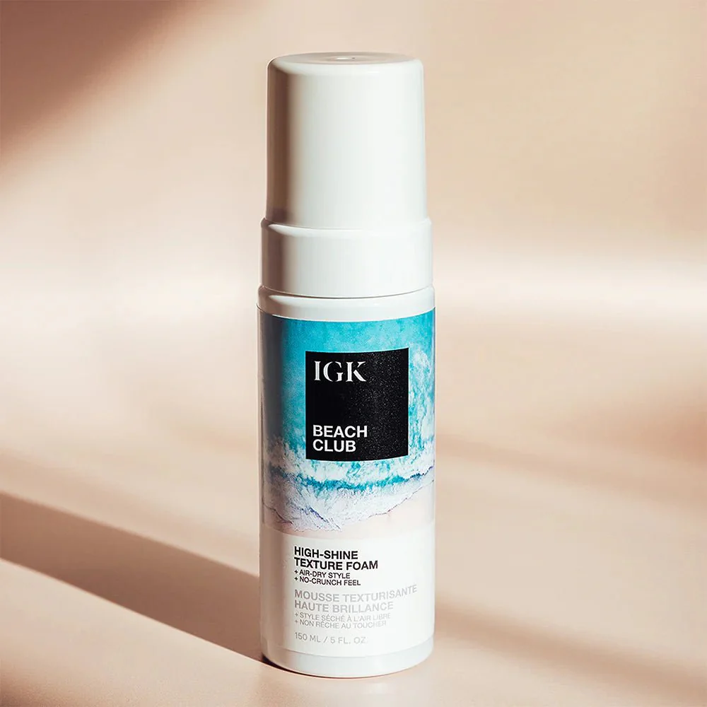IGK Beach Club High-Shine Texture Foam 150ml - Image 3