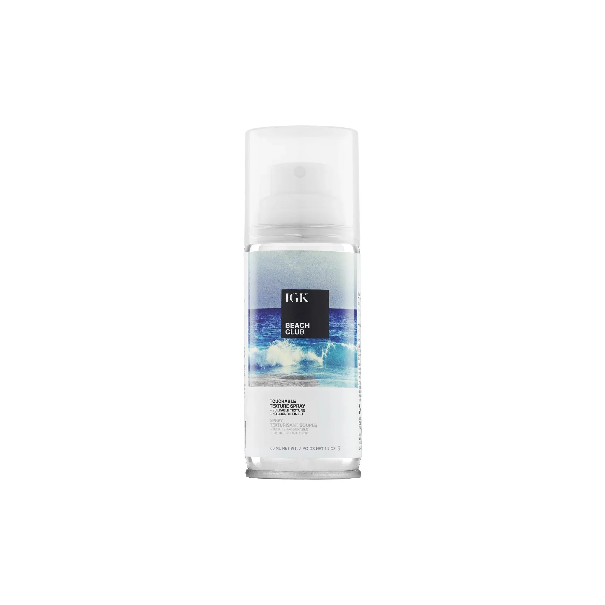 IGK Beach Club Touchable Texture Spray Travel 60ml