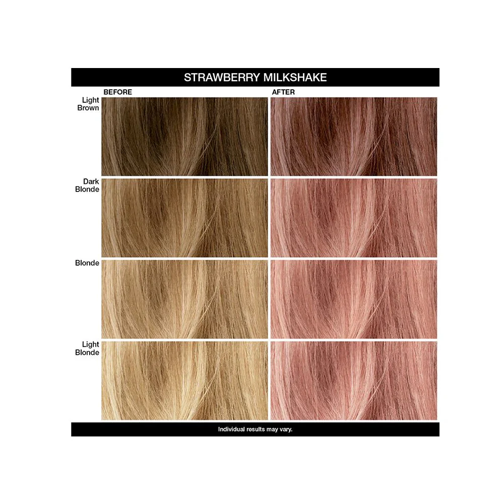 IGK Color Depositing Mask Strawberry Milkshake - Soft Rose 180ml - Image 3
