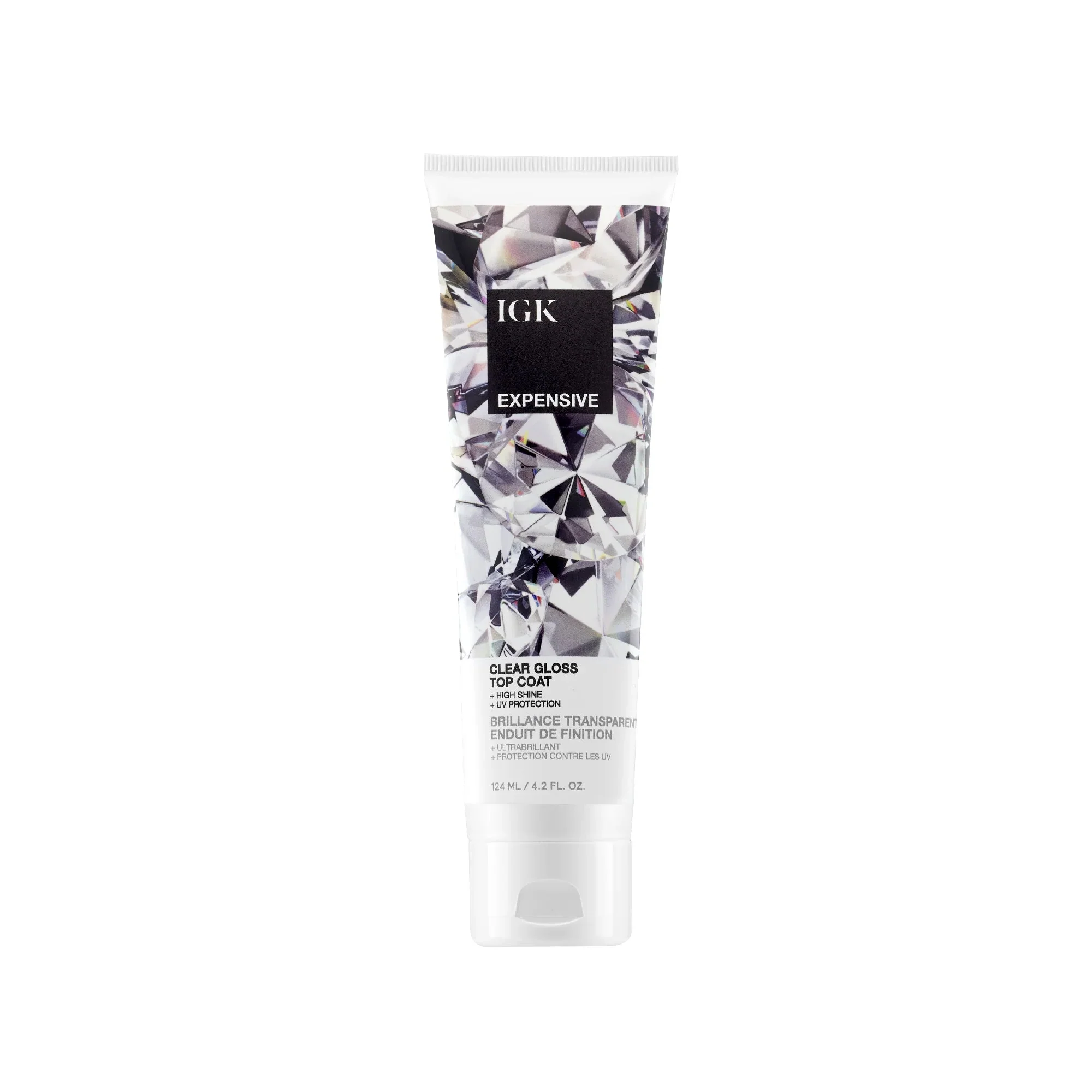 IGK Expensive Clear Gloss Top Coat 124ml