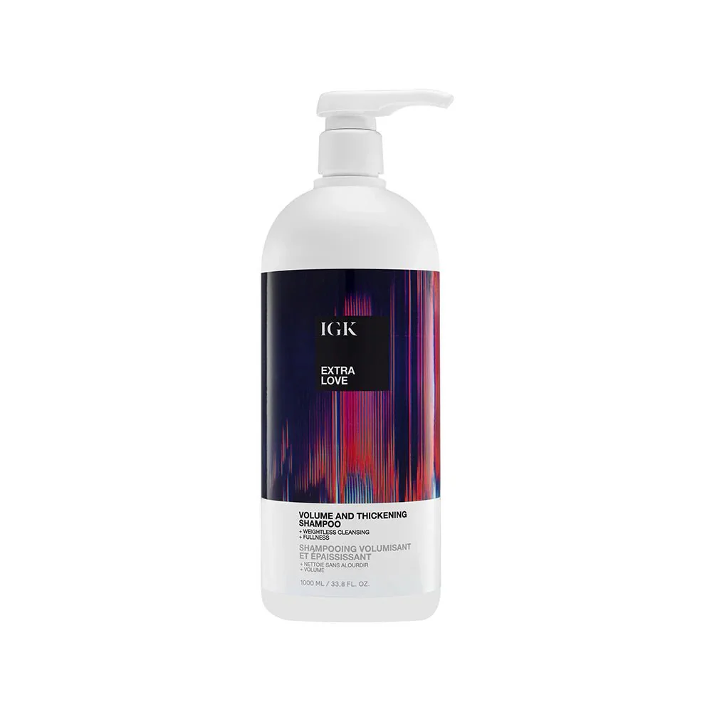 IGK Extra Love Volume and Thickening Shampoo Retail Litre