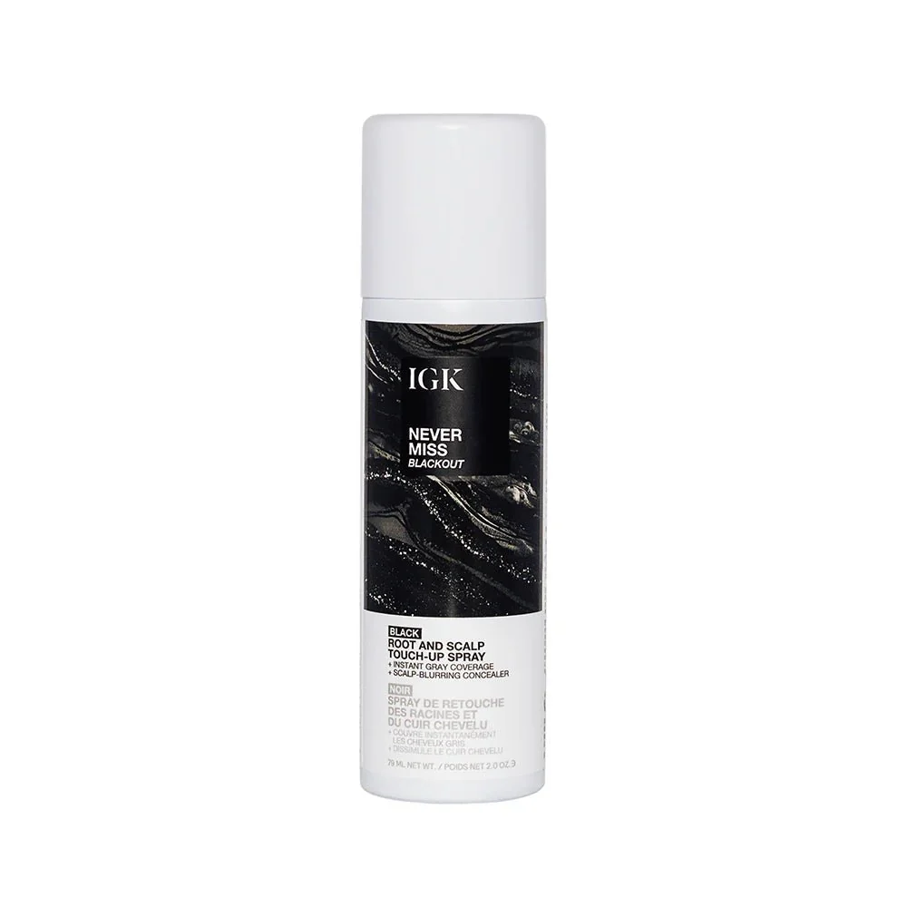 IGK Never Miss Root and Scalp Touch-Up Spray - Blackout 79ml