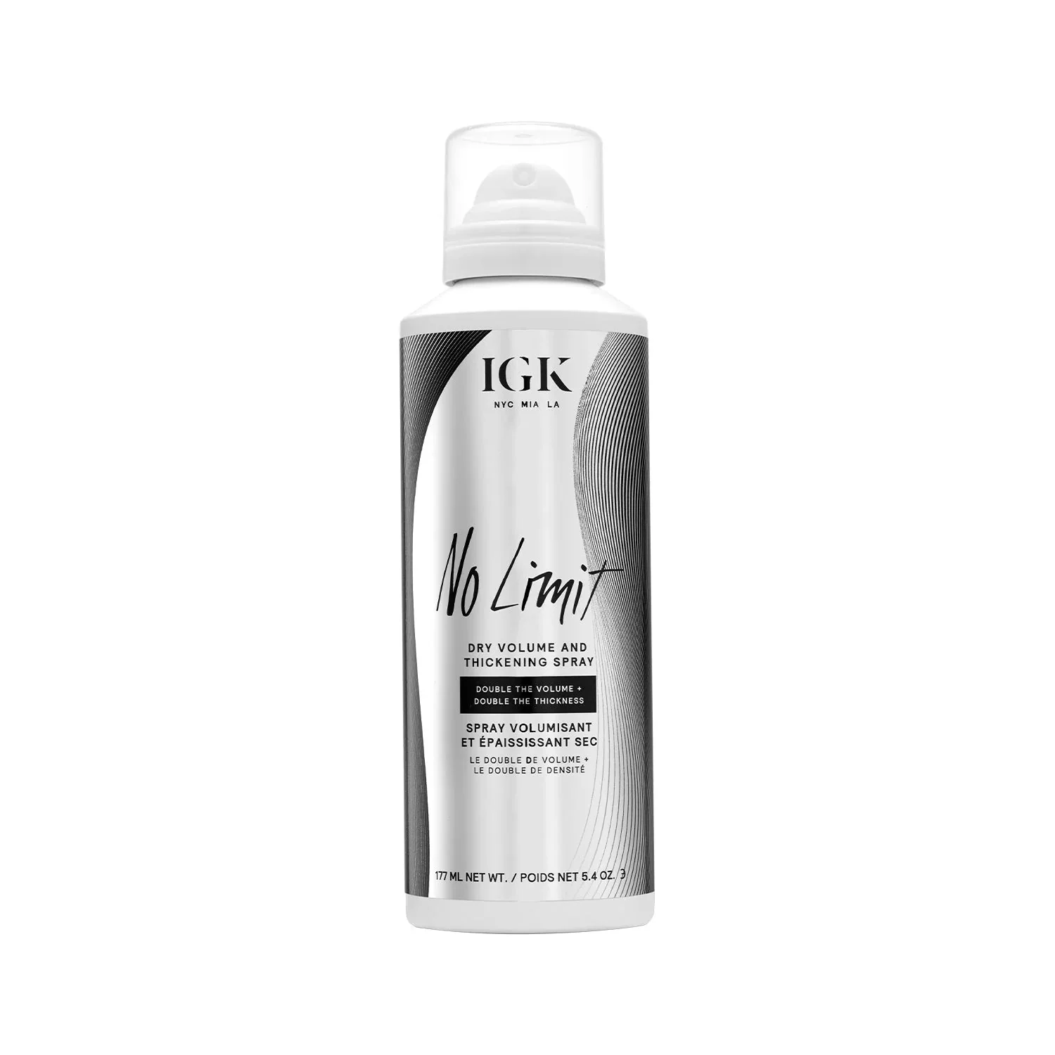 IGK No Limit Dry Volume and Thickening Spray 177ml