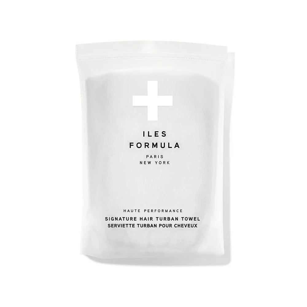 Iles Formula Hair Turban - White