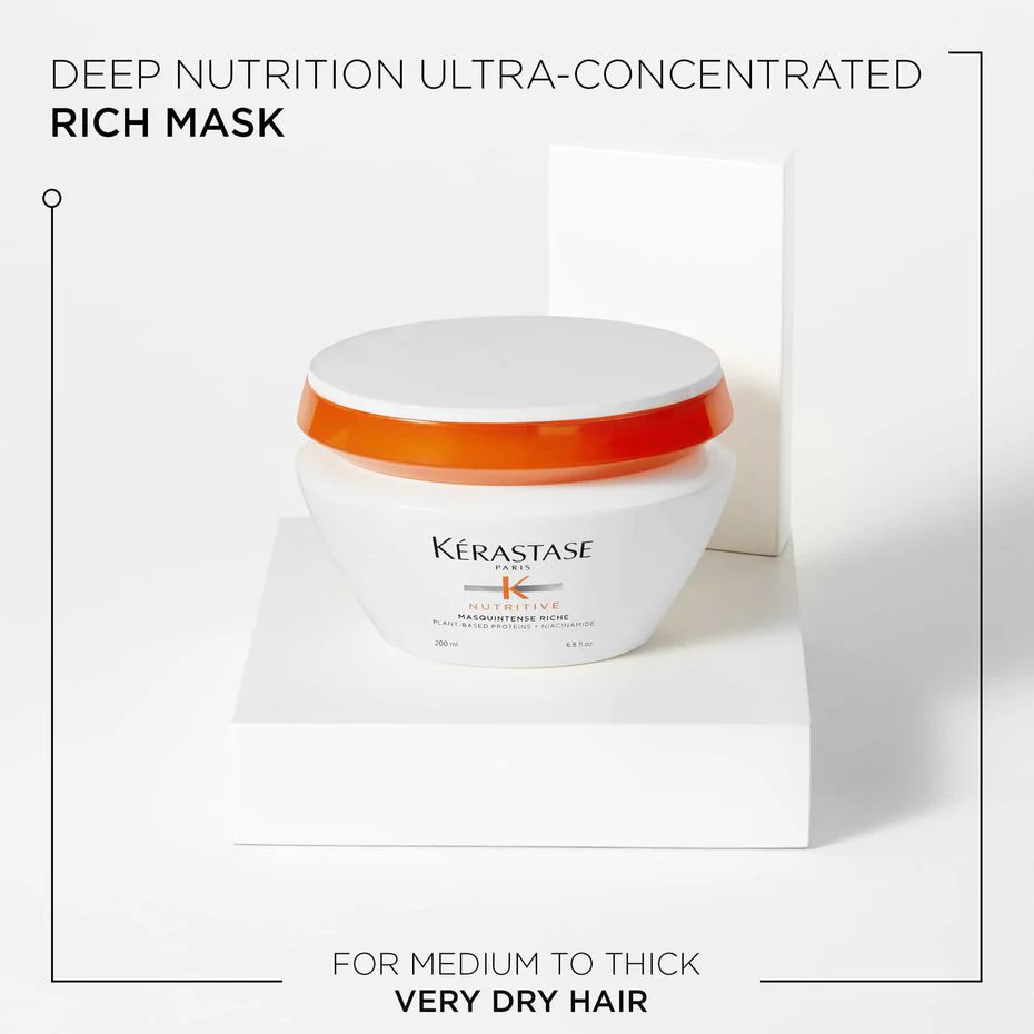 Kérastase Nutritive Masquintense Riche for Very Dry Hair 200ml - Image 9