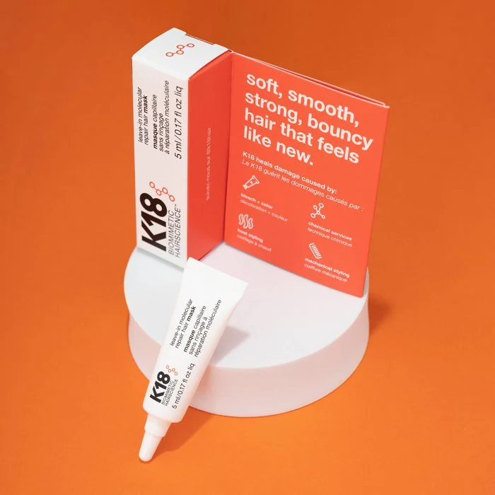 K18 Leave-in Molecular Repair Hair Mask 5ml - Image 4
