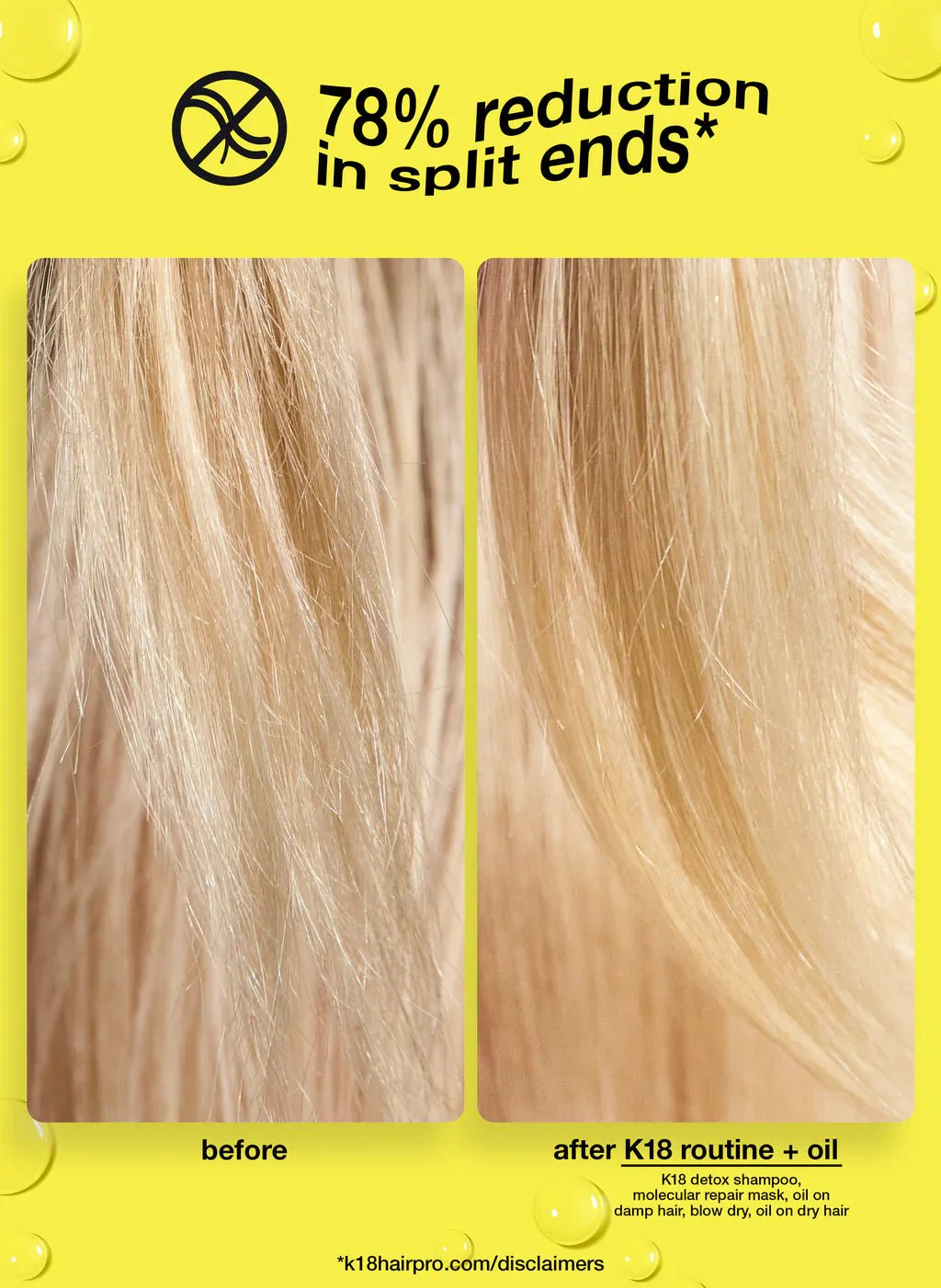 K18 Molecular Repair Hair Oil 30ml - Image 3