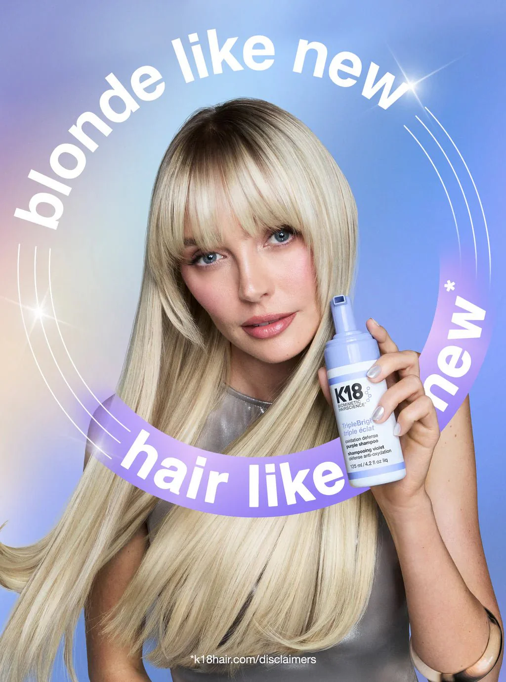 K18 TripleBright Oxidation Defense Purple Shampoo 125ml - Image 12
