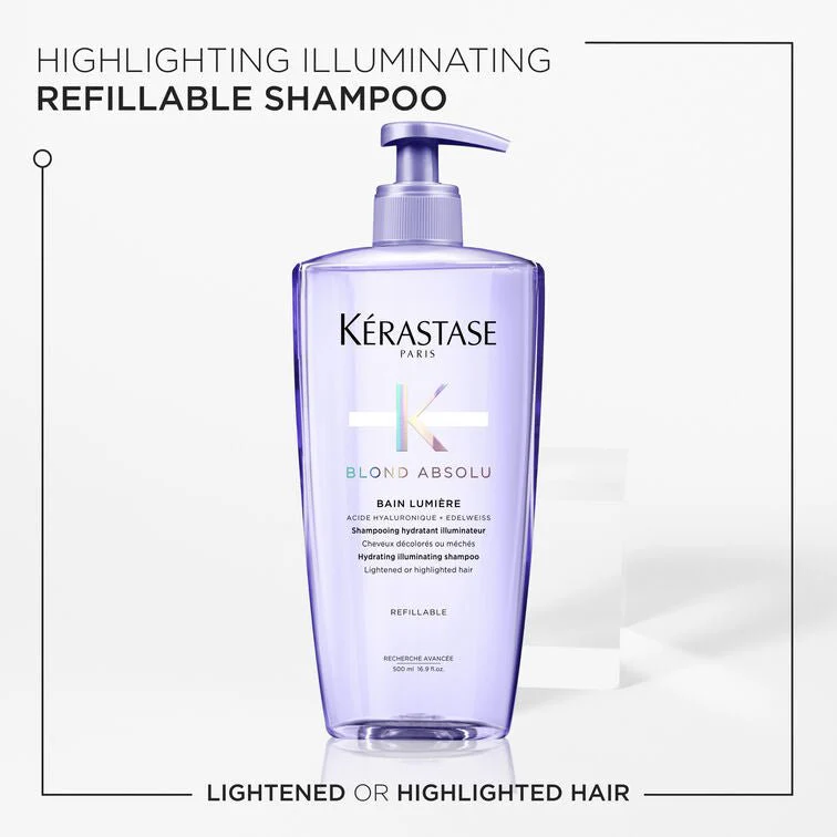 Kérastase Blond Absolu Bain Lumiere Refillable 500ml - Image 2