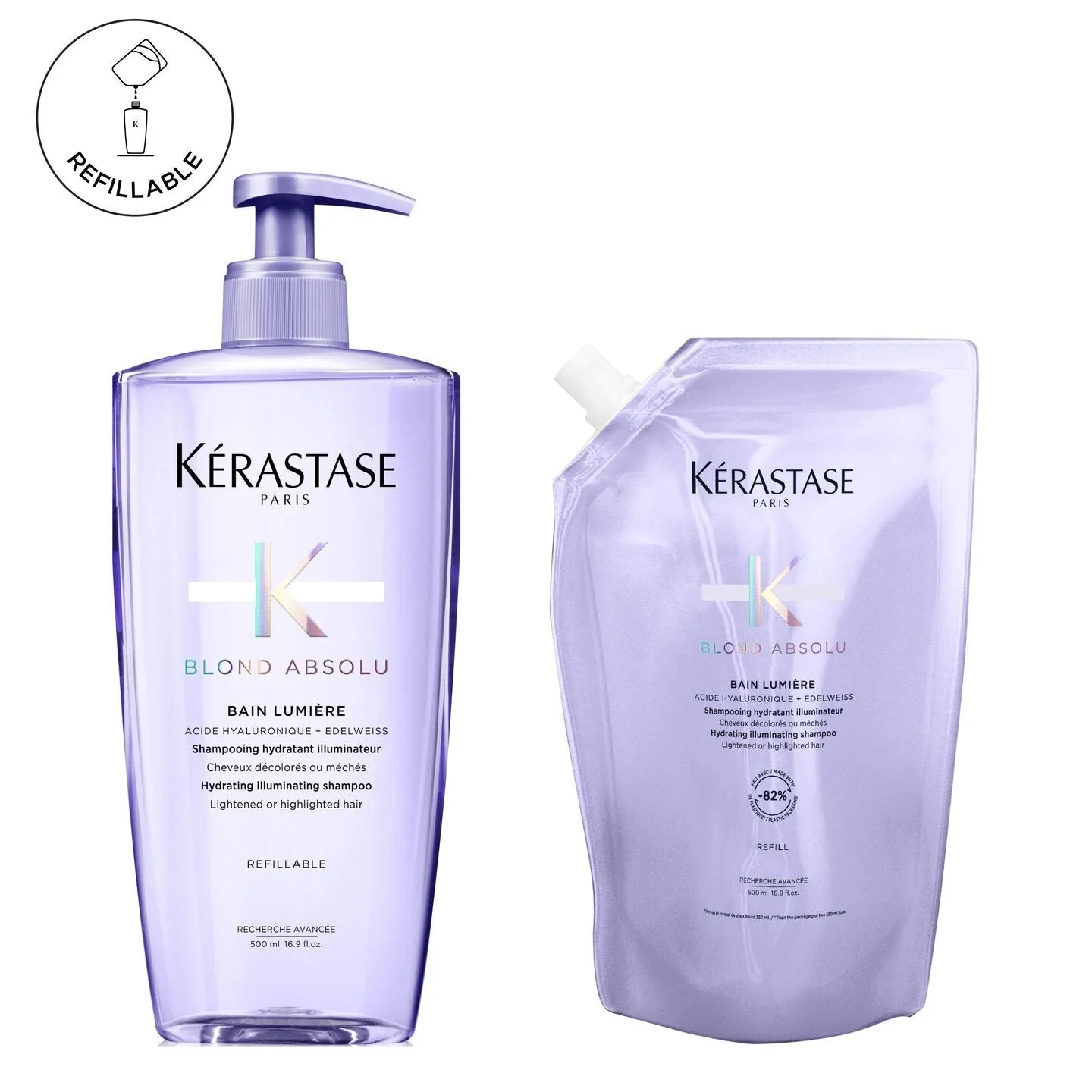 Kérastase Blond Absolu Bain Lumiere Refillable Duo Bundle