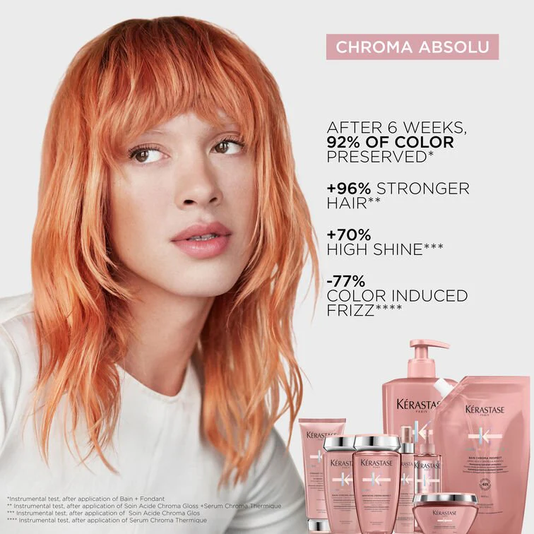 Kérastase Chroma Absolu Bain Chroma Respect 500ml Refill Pouch - Image 3