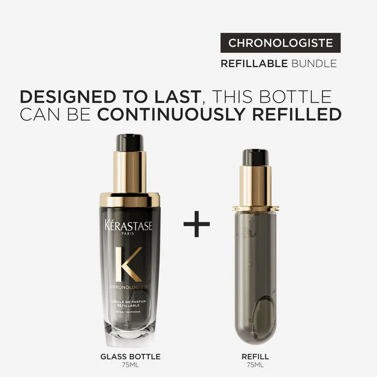 Kérastase Chronologiste L'Huile De Parfum Refillable Oil REFILL 75ml - Image 4