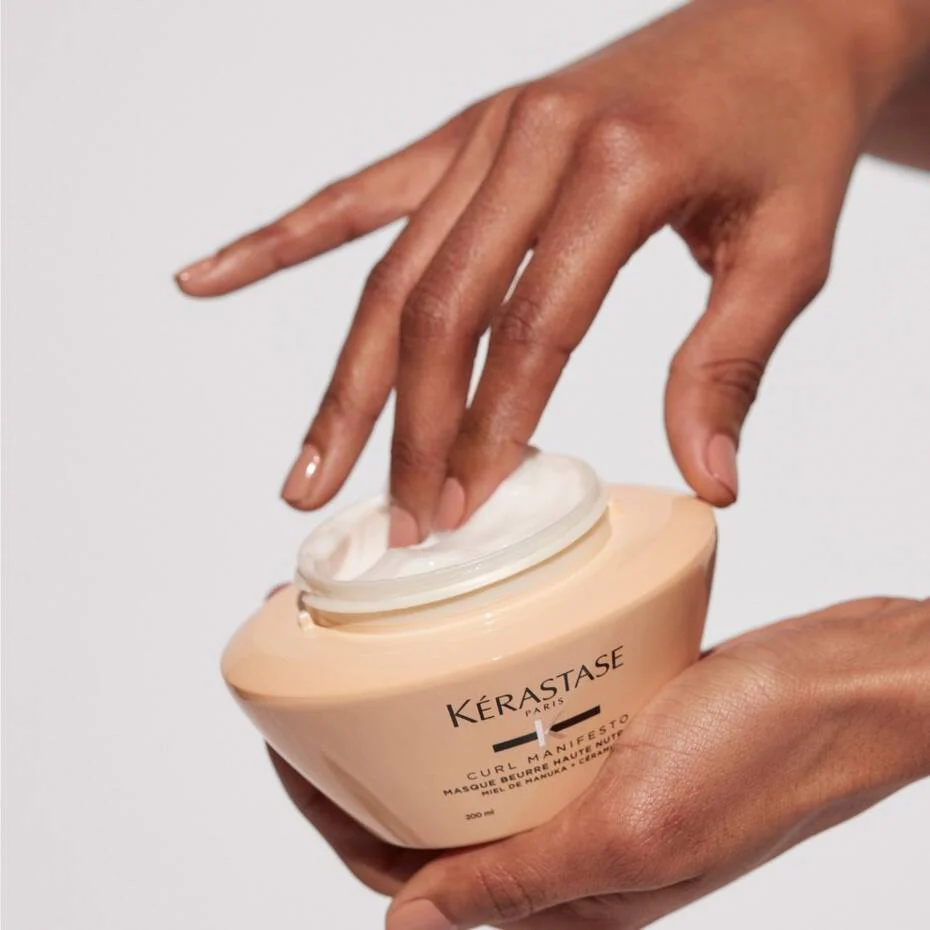 Kérastase Curl Manifesto Masque Beurre Haute Nutrition Hair Mask 200ml - Image 5