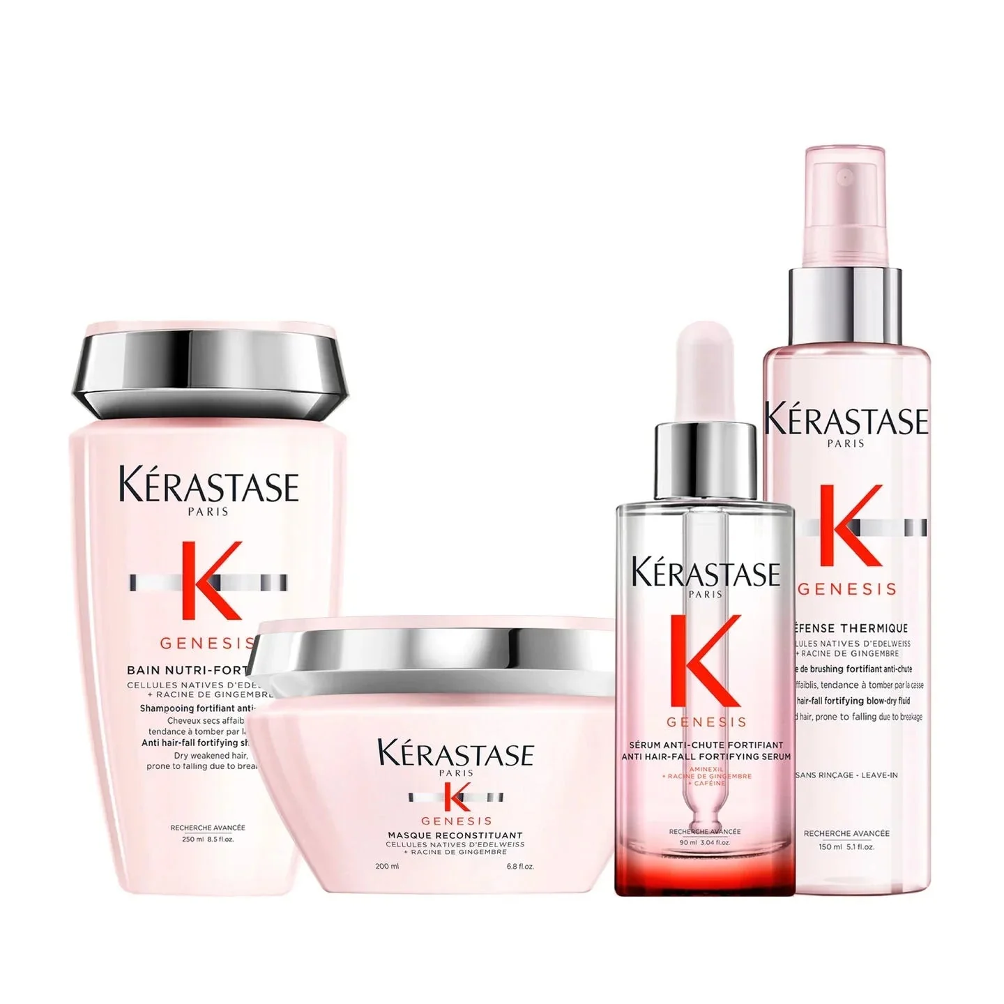 Kérastase Genesis Dry Weakened Hair Regime Bundle