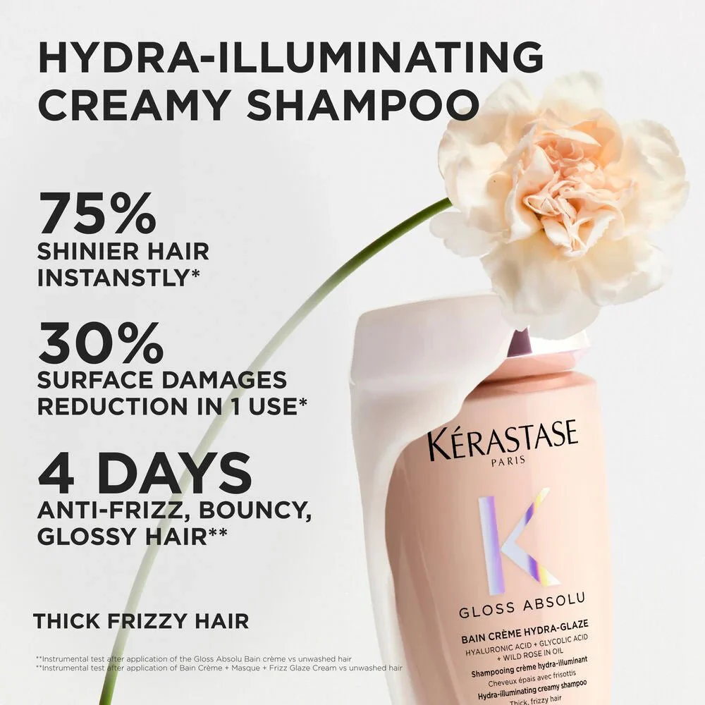Kérastase Gloss Absolu Bain Crème Hydra-Glaze 250ml - Image 3