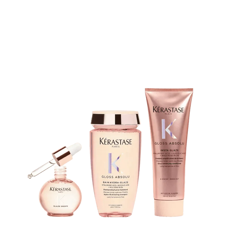 Kérastase Gloss Absolu Glaze Drops Trio Bundle