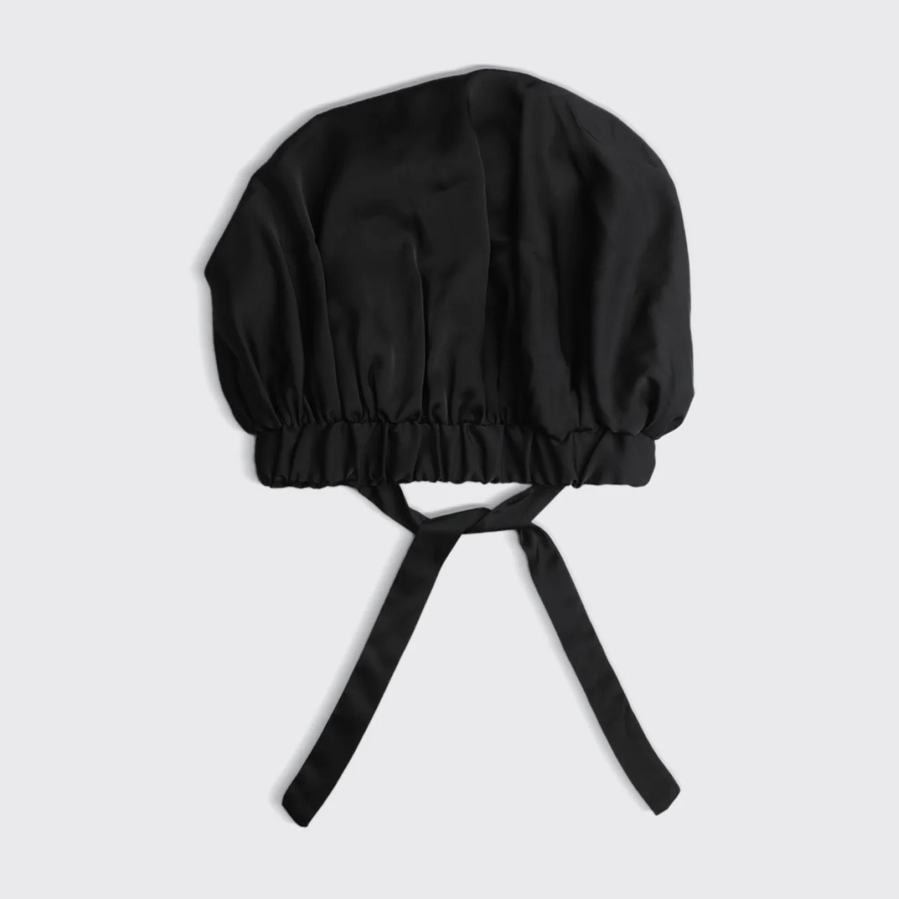 Kitsch Adjustable XL Satin Bonnet - Black - Image 3