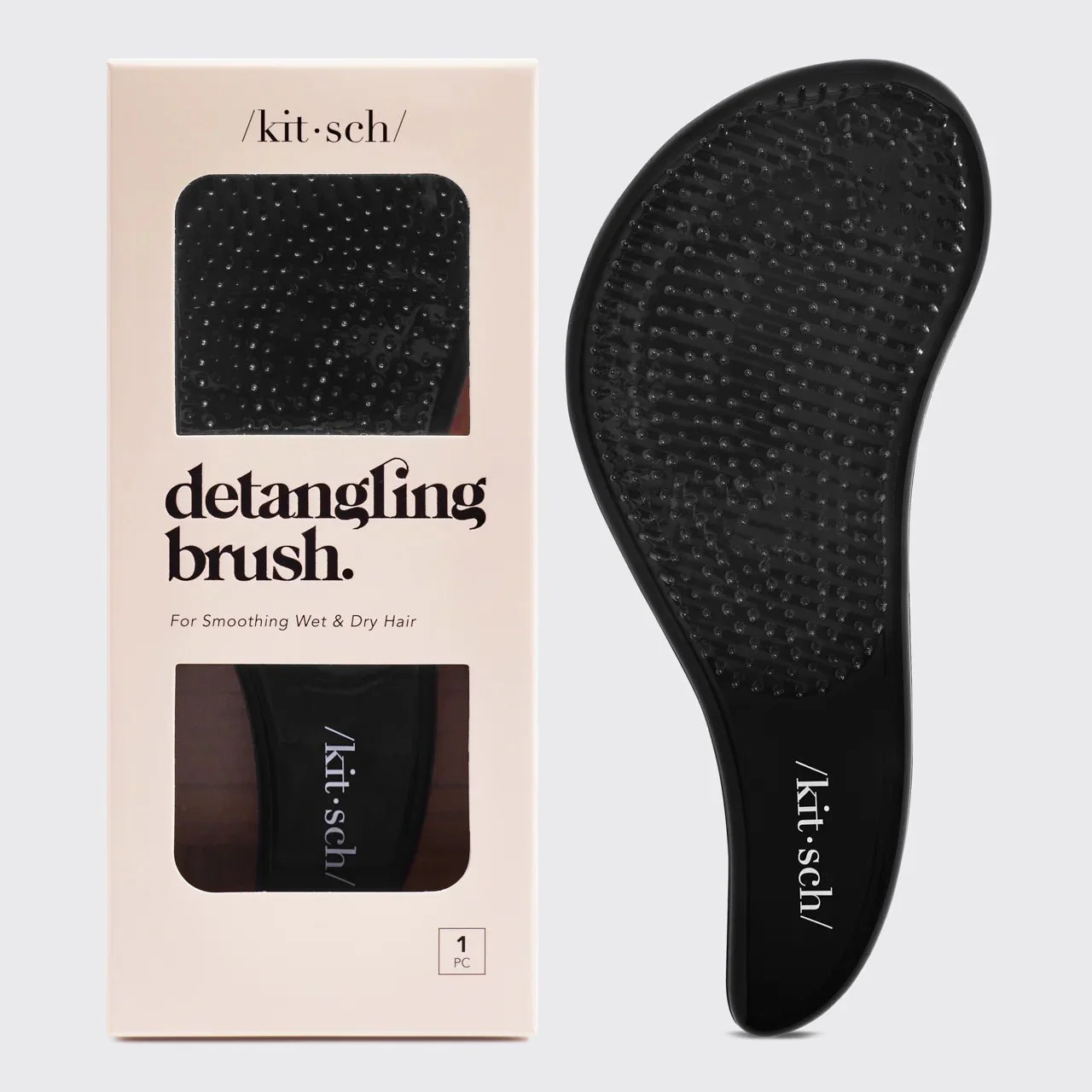 Kitsch Detangling Brush - Black