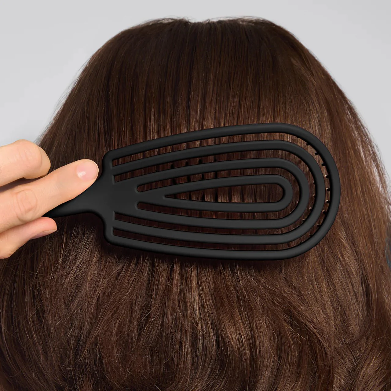 Kitsch Detangling Flexi Brush - Black - Image 2