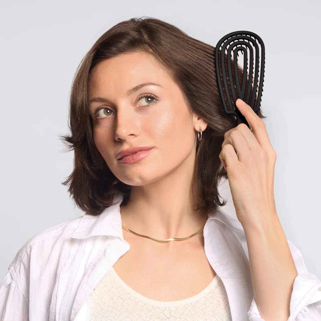 Kitsch Detangling Flexi Brush - Black - Image 4
