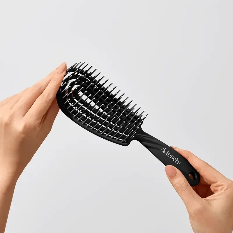 Kitsch Detangling Flexi Brush - Black - Image 5