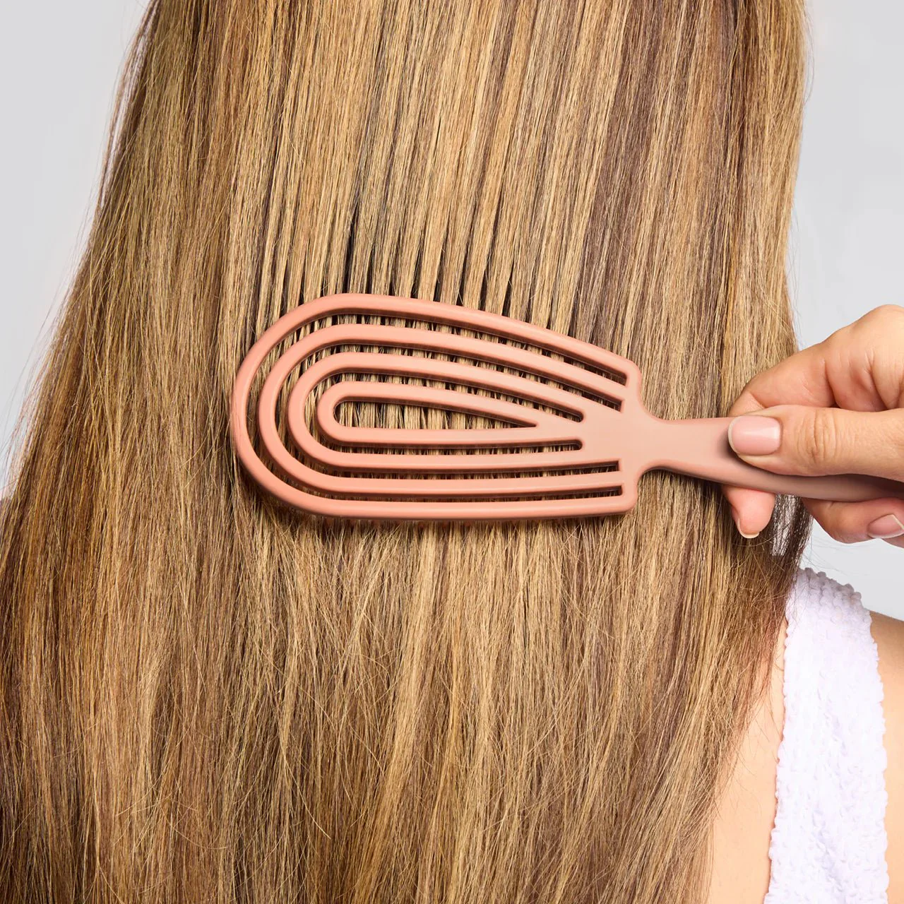 Kitsch Detangling Flexi Brush - Terracotta - Image 2