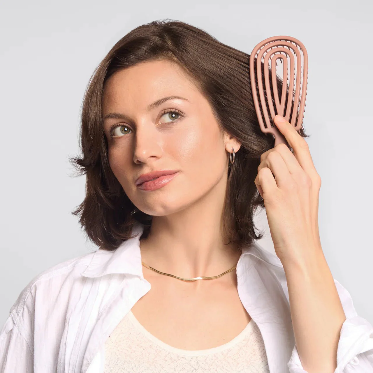 Kitsch Detangling Flexi Brush - Terracotta - Image 4