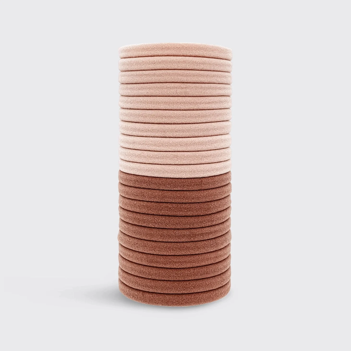 Kitsch Eco-Friendly Nylon Elastics 20pc Set - Blush - Image 3
