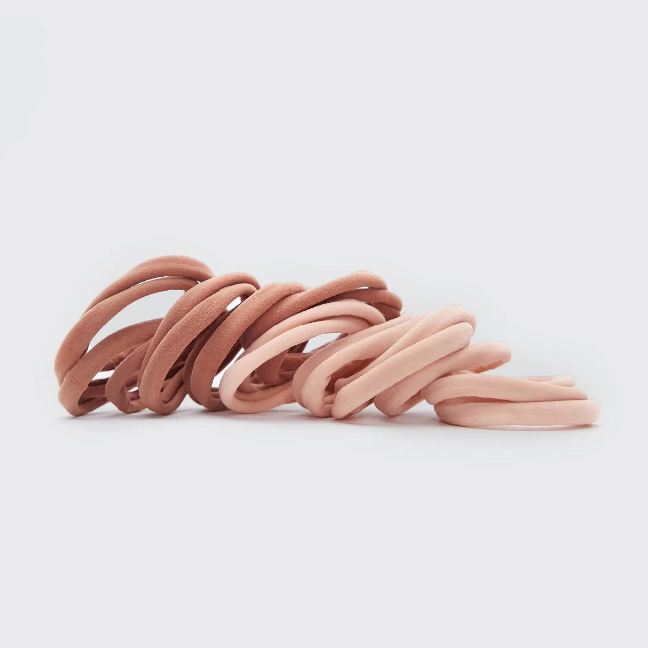 Kitsch Eco-Friendly Nylon Elastics 20pc Set - Blush - Image 4