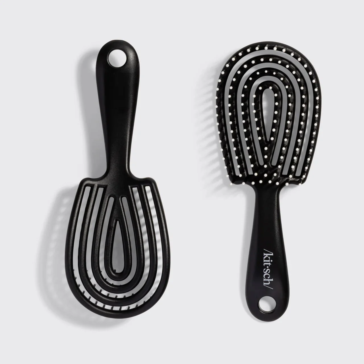 Kitsch Mini Detangling Flexi Brush - Black - Image 6