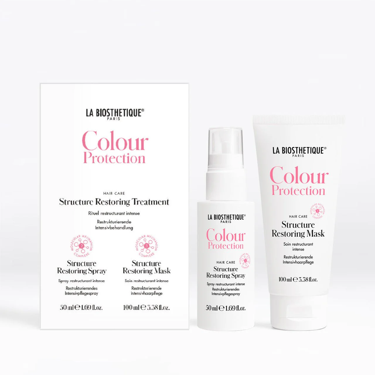 La Biosthetique Colour Protection Structure Restoring Treatment (Spray 50ml + Mask 100ml)
