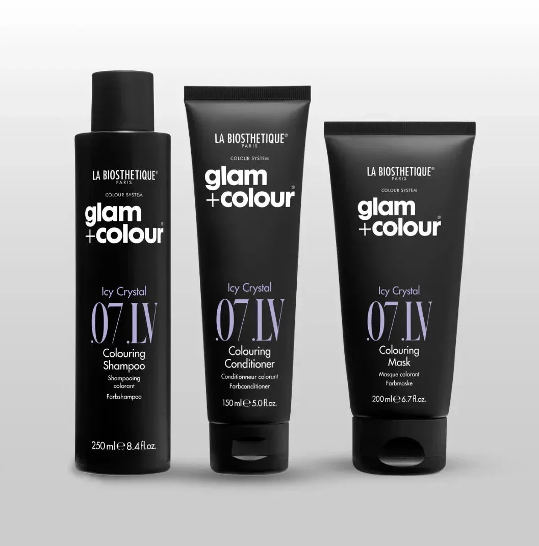 La Biosthetique Glam Color Icy Crystal Trio Bundle