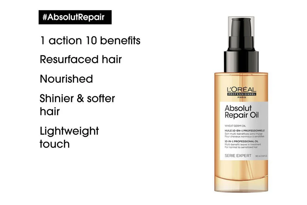 L'Oréal Professionnel Absolut Repair Oil 90ml - Image 2