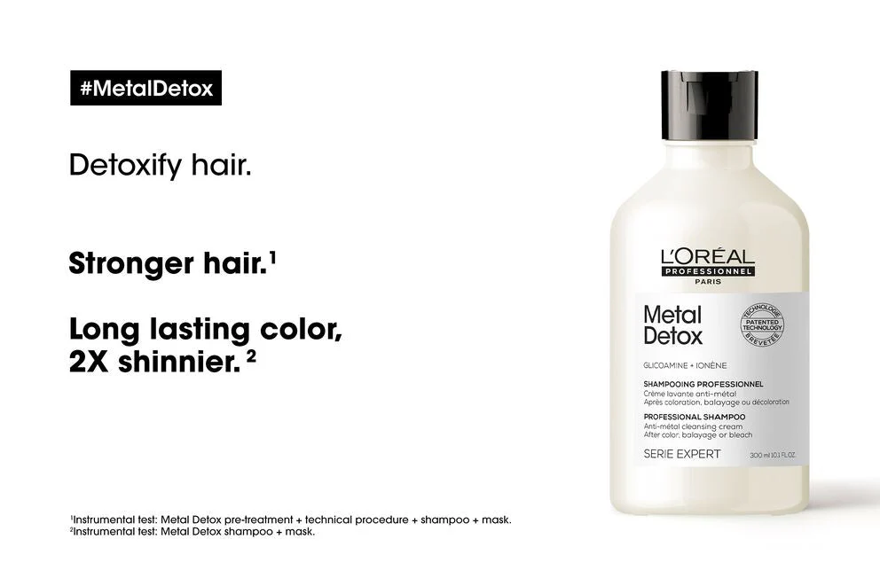L'Oréal Professionnel Metal Detox Shampoo 300ml - Image 2