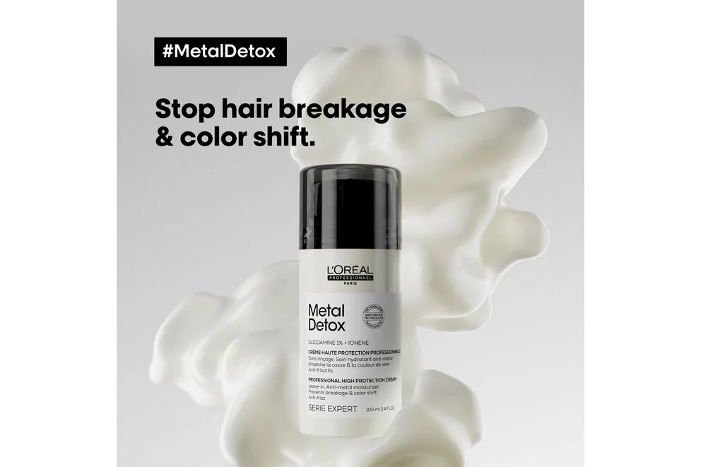 L'Oréal Professionnel Metal Detox Leave-in Cream 100ml - Image 2