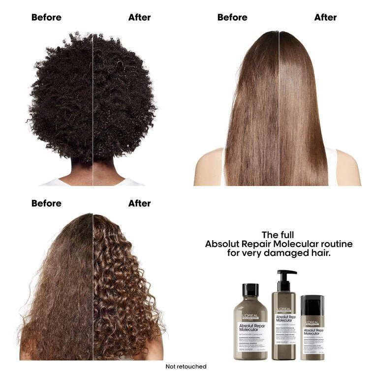 L'Oréal Professionnel Absolut Repair Molecular Shampoo 500ml - Image 3